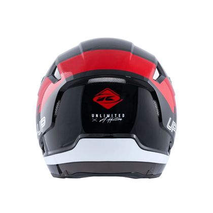 Casque trial Kenny TRIAL UP GRAPHIC BLACK RED 2023 - Noir / Rouge
