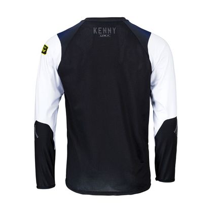 Camiseta de motocross Kenny TITANIUM SUNSET 2022 - Negro / Naranja
