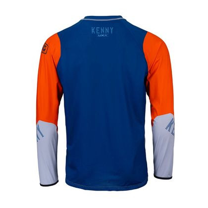 Maillot cross Kenny TITANIUM NAVY ORANGE 2022 - Bleu / Orange