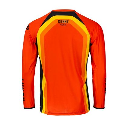 Camiseta de motocross Kenny TITANIUM BLACK ORANGE 2022 - Negro / Naranja