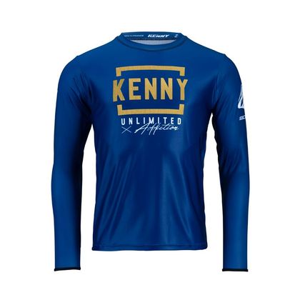 Camiseta de motocross Kenny  2022 - Azul / Blanco Ref : KE1636 