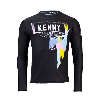 Camiseta de motocross Kenny PERFORMANCE WILD 2023 - Negro Ref : KE1639 