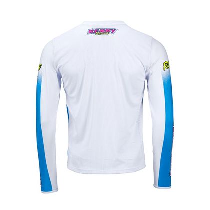 Camiseta de motocross Kenny PERFORMANCE 40TH CYAN 2022 - Azul
