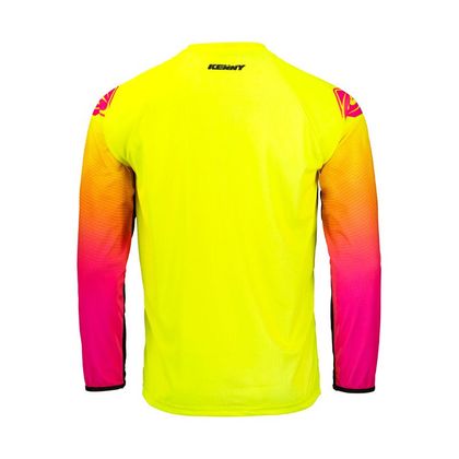 Maillot cross Kenny TRACK FOCUS NEON YELLOW 2022