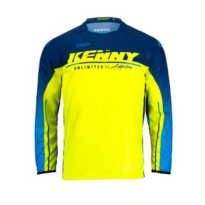 Camiseta de motocross Kenny TRACK FOCUS NAVY ENFANT Ref : KE1685 