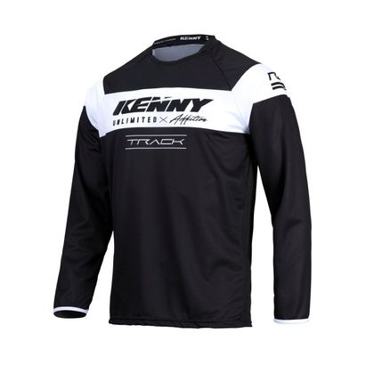 Camiseta de motocross Kenny TRACK RAW BLACK ENFANT - Negro Ref : KE1686 