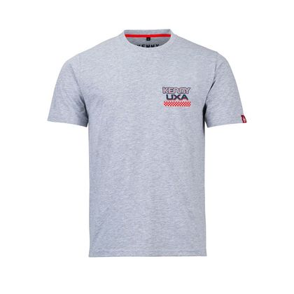 T-Shirt manches courtes Kenny VINTAGE UXA - Gris / Noir Ref : KE1793 