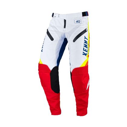 Pantaloni da cross Kenny TITANIUM RED WHITE 2022 Ref : KE1613 