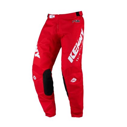 Pantalón de motocross Kenny TRACK RAW RED 2023 - Rojo Ref : KE1650 