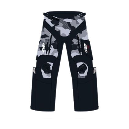 pantalones de enduro Leatt 5.5 ENDURO 2024 - Gris / Rojo Ref : LB0728 