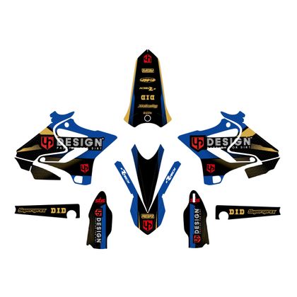 UP Design SPIKE Deco kit - Black / Blue Ref : UPD0263 