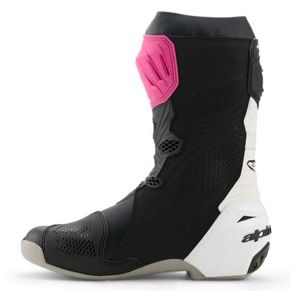 Bottes Alpinestars SUPERTECH R - Noir / Blanc