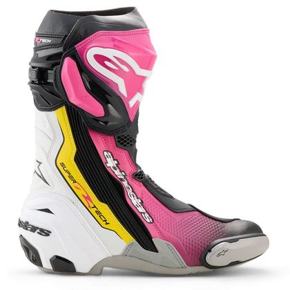Bottes Alpinestars SUPERTECH R - Noir / Blanc