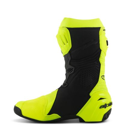 Alpinestars SUPERTECH R GEVENTILEERD Motorlaarzen - Geel / Zwart