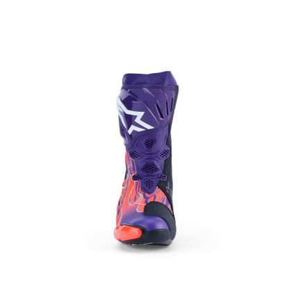 Bottes Alpinestars SUPERTECH R LE FLYTE VENTED - Violet / Rouge