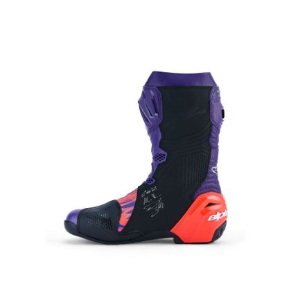 Bottes Alpinestars SUPERTECH R LE FLYTE VENTED - Violet / Rouge