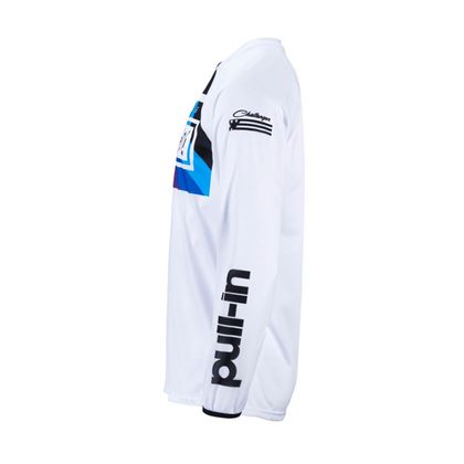Camiseta de motocross Pull-in RACE WHITE 2022