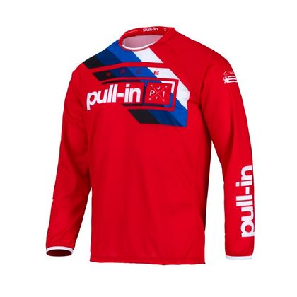 Camiseta de motocross Pull-in RACE RED 2022 - Rojo Ref : PUL0457 