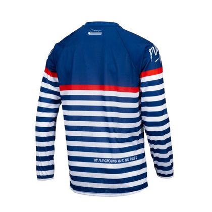 Camiseta de motocross Pull-in ORIGINAL MARINIERE 2022 - Azul / Blanco