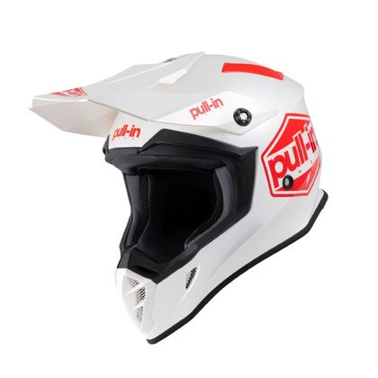 Casque cross Pull-in SOLID RED 2022 Ref : PUL0436 