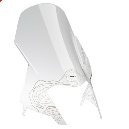 Puig TOURING Windshield - Grey