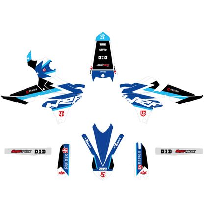 Kit déco UP Design ROUND - Bleu Ref : UPD0295 / 2254436001L 