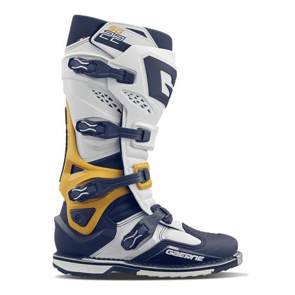 Gaerne SG22 2026 Cross-Stiefel - Blau / Weiß Ref : GA0279 
