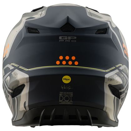 TroyLee design GP PRO W/MIPS TROOPER 2026 Kruishelm - Zwart