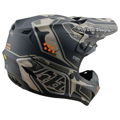 TroyLee design GP PRO W/MIPS TROOPER 2026 Kruishelm - Zwart