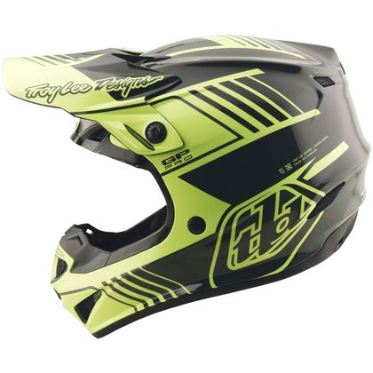 TroyLee design GP PRO W/MIPS SEGMENT 2026 Kruishelm - Geel / Zwart Ref: TRL1025 