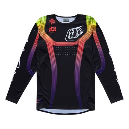 Maillot cross TroyLee design SE PRO STRIPES 2026 - Noir / Multicolore Ref : TRL1064 