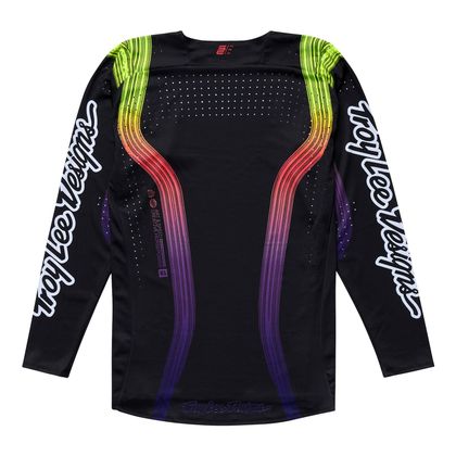 Maillot cross TroyLee design SE PRO STRIPES 2026 - Noir / Multicolore