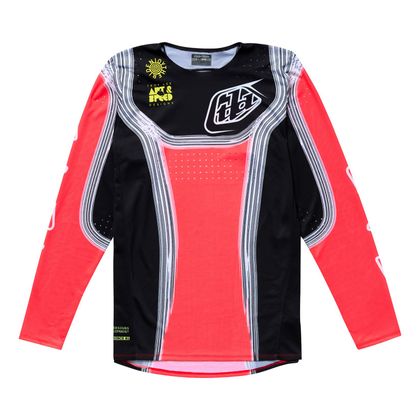 Maillot cross TroyLee design SE PRO STRIPES 2026 - Rouge / Noir Ref : TRL1065 