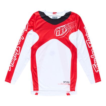 TroyLee design GP PRO FRAMES 2026 Cross jersey - White / Red Ref : TRL1077 