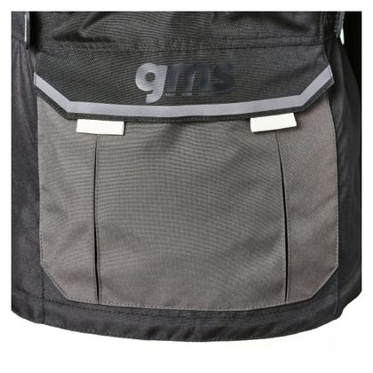 GMS TWISTER NEO WATERPROOF Motorvest - Zwart / Blauw