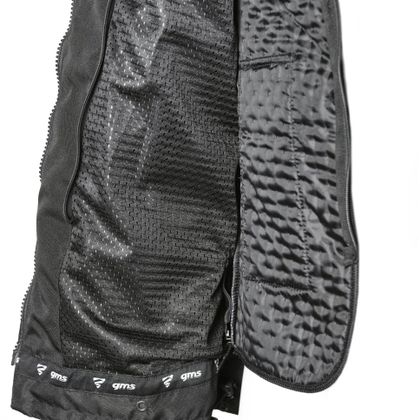GMS TWISTER NEO WATERPROOF Motorvest - Zwart / Blauw