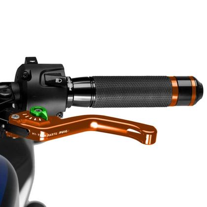 Levier d'embrayage Puig court 3.0 Orange Universel