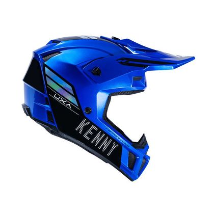 Casco de motocross Kenny PERFORMANCE SOLID 2024 - Azul / Blanco