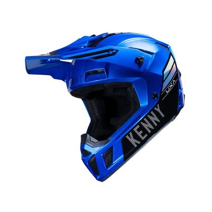 Casco de motocross Kenny PERFORMANCE SOLID 2024 - Azul / Blanco Ref : KE1726 