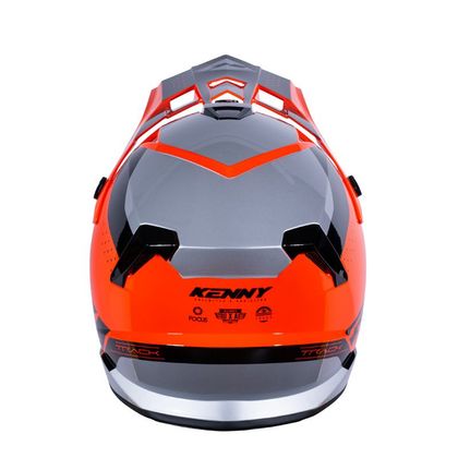 Casco de motocross Kenny TRACK GRAPHIC 2023 - Naranja