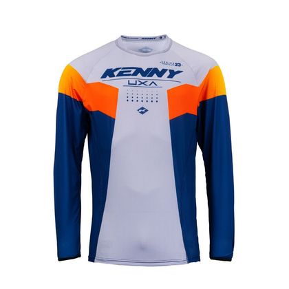 Camiseta de motocross Kenny TITANIUM 2024 - Azul / Gris Ref : KE1732-C51021 