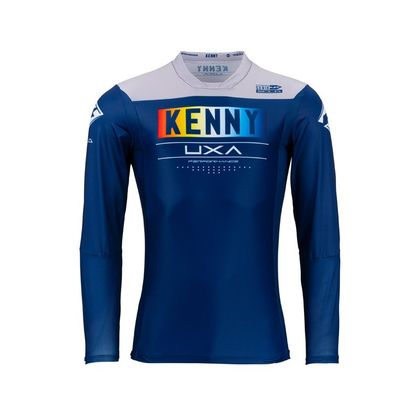 Camiseta de motocross Kenny PERFORMANCE 2024 - Azul / Gris Ref : KE1734-C64874 