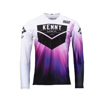 Camiseta de motocross Kenny PERFORMANCE 2024 - Violeta / Blanco Ref : KE1734-C64875 