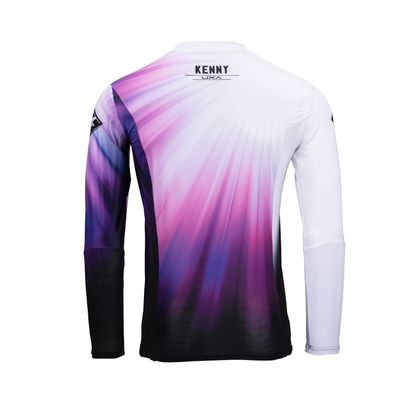 Camiseta de motocross Kenny PERFORMANCE 2024 - Violeta / Blanco