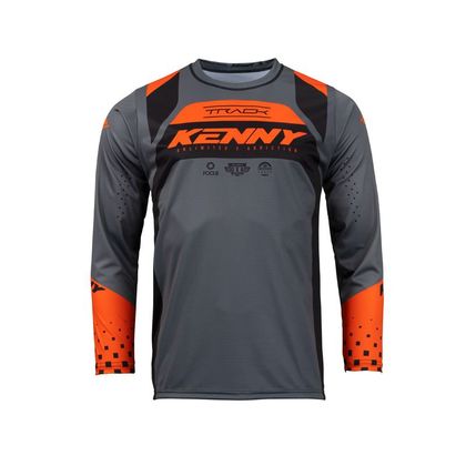 Camiseta de motocross Kenny TRACK FOCUS 2024 - Naranja / Negro Ref : KE1736-C48738 