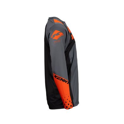 Camiseta de motocross Kenny TRACK FOCUS NIÑO - Naranja / Negro
