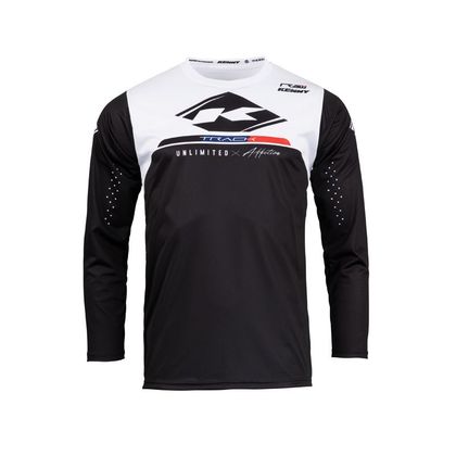 Camiseta de motocross Kenny TRACK - RAW 2024 - Negro / Blanco Ref : KE1738 