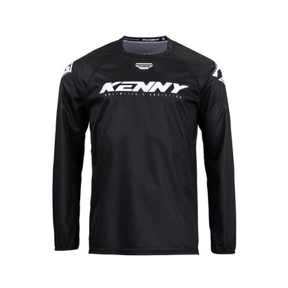 Camiseta de motocross Kenny FORCE 2023 - Negro / Blanco Ref : KE1739 