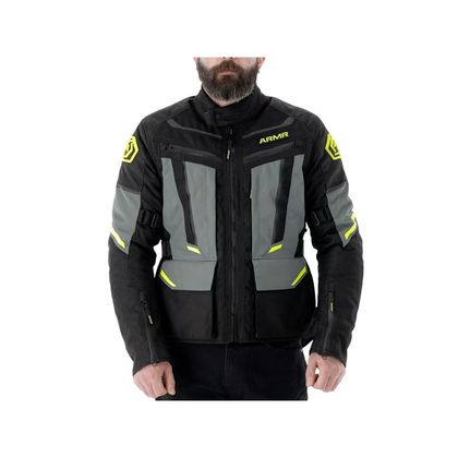 ARMR KUMAJI 3.0 Motorradjacke - Schwarz / Grün