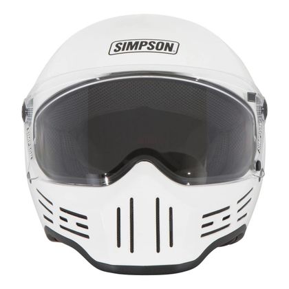 Simpson M30 SLIPLINE SOLID Integralhelm - Weiß